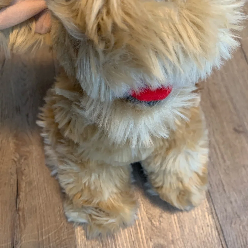 KENNEL KLUB Plush Tan Dog Toy